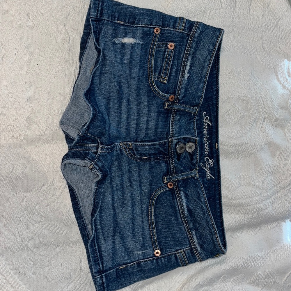 American eagle vintage ripped jean shorts